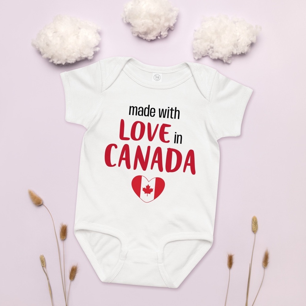 🇨🇦 Bodysuit Made with Love in Canada - Custom Design